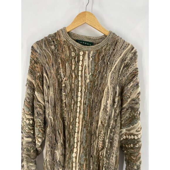 TUNDRA CANADA COOGI COSBY GRANDPA STYLE 3D PULLOVERSWEATER - Picture 3 of 6